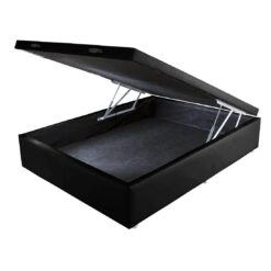 Base Box Casal Baú Preto - BIOSTAR