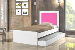 Bicama Solteiro Luara Rosa/Azul - MADEC/VJ MÓVEIS