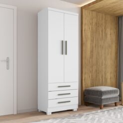 Guarda-Roupa Floripa 0, 61 m Branco – RUDRACK