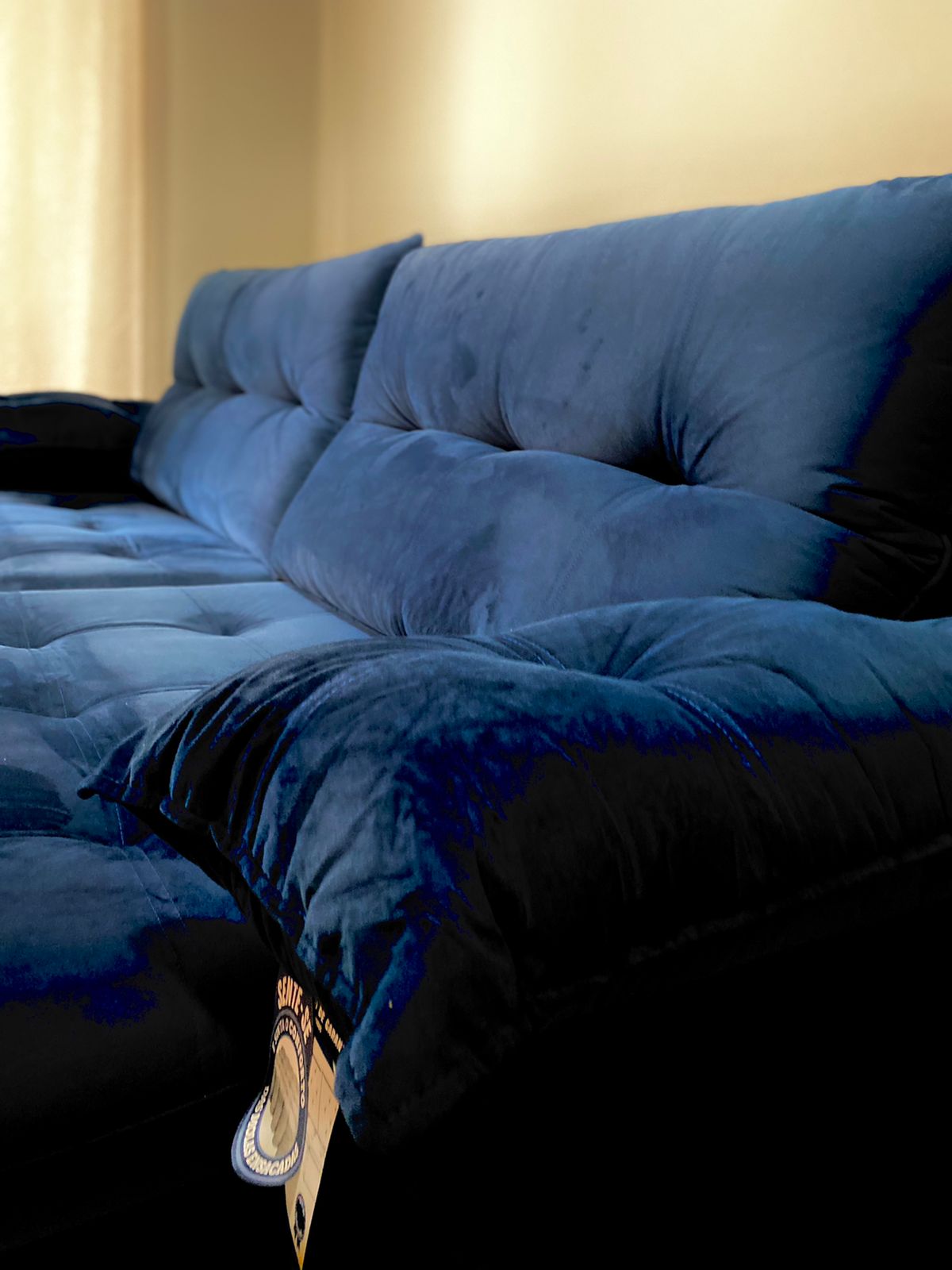 Sofá 4 Lugares México Retrátil e Reclinável 250cm Leo Decor Estofados