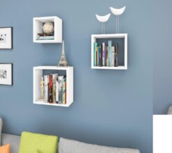 Trio de Nichos AM 3078 Branco - MOVELBENTO