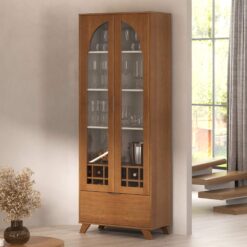 Cristaleira Murano Cinamono/Off White - ARTELY