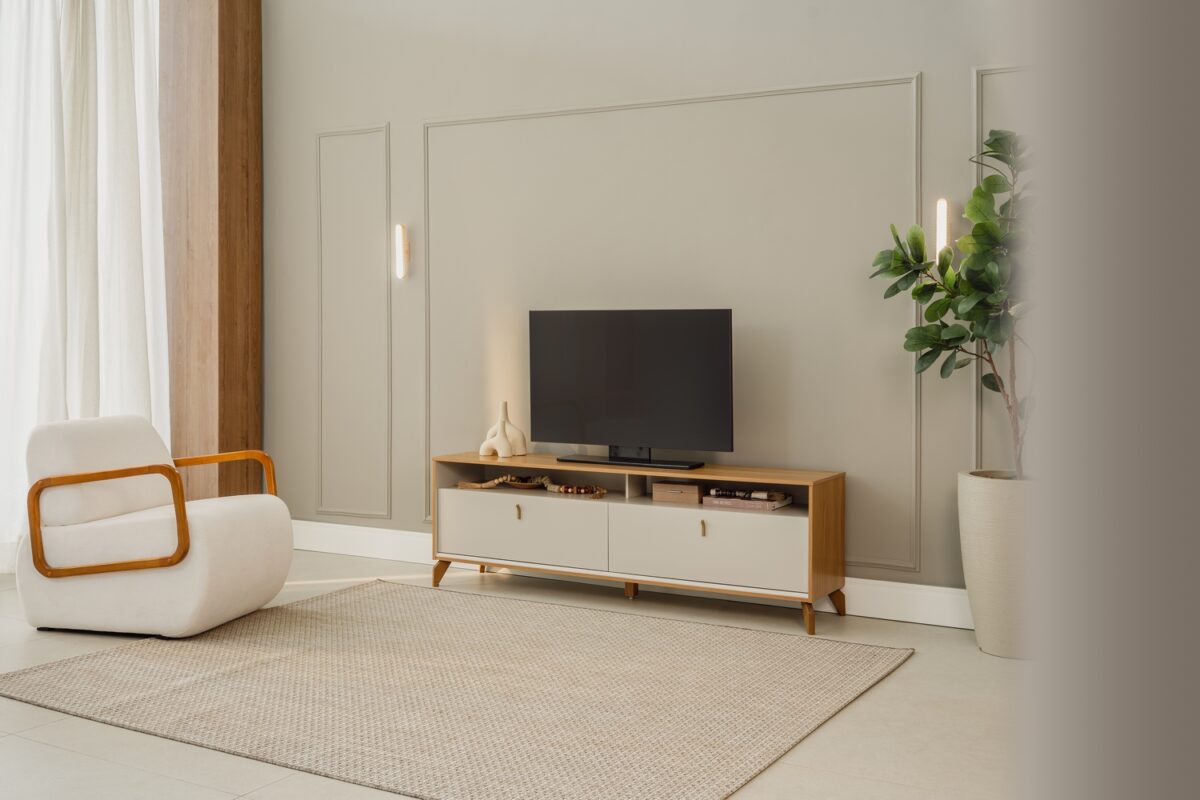 Rack até 75″ Dubai 1.8 Tauari/Off White Fosco – LINEA BRASIL ...