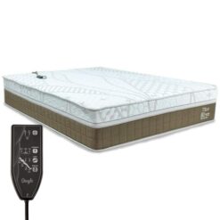 Colchão Queen Terapêutico Massageador Titan/Thor 34 cm D28 Molas ensacadas - VIERO MÓVEIS