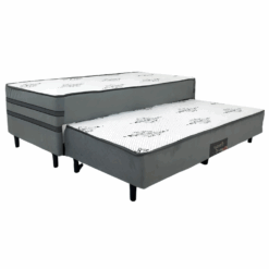 Cama Box Solteiro com Auxiliar Prestige com Pillow Top D28 – ECOTEC