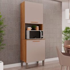 Paneleiro/Torre Quente New Valência Cinamomo/Off White - SALLÊTO