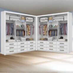 Closet Anjos 1,91 m x 1,91 m Branco – CARIOCA MÓVEIS