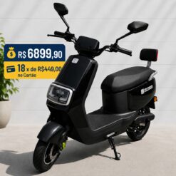 Moto Elétrica konec 800 Preto